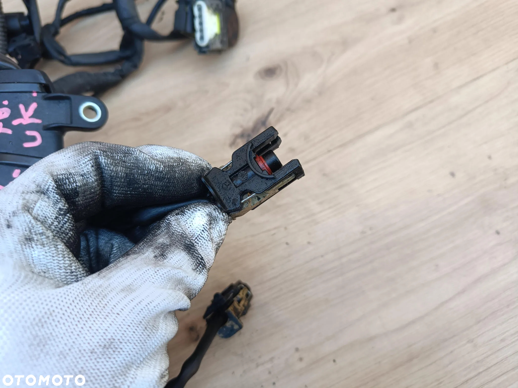 MERCEDES W204 W211 LIFT 2.2 CDI WIĄZKA INSTALACJA SILNIKA ANGLIK DELPHI A6461501520 - 10