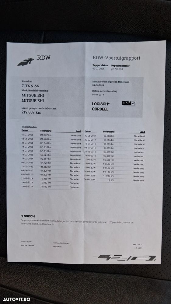Mitsubishi Outlander 2.0 Litre DOHC MIVEC 4WD Instyle Navi - 36