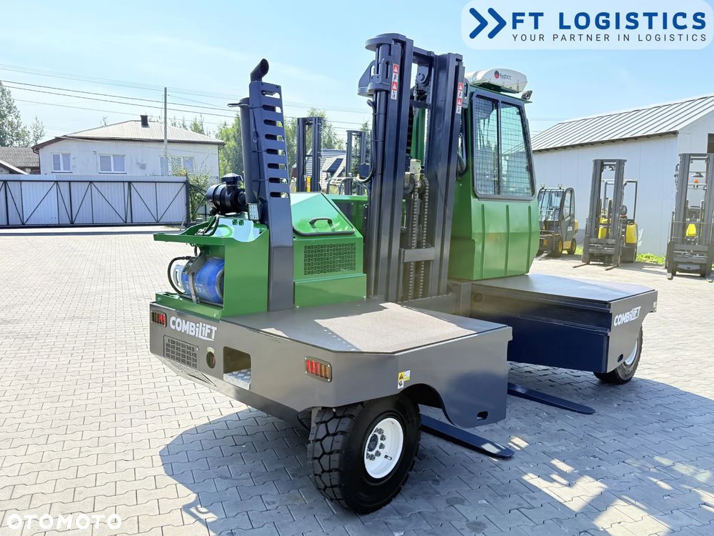 Combilift WÓZEK CZTEROKIERUNKOWY - WIELOKIERUNKOWY | COMBILIFT C5000SL | GAS | TRIPLEX 5500 MM | POZYCJONER WIDEŁ | WOLNY SKOK | NOWE OPONY | OGRZEWANIE + KLIMATYZACJA | PO SERWISIE | STAN IDEALNY - 8