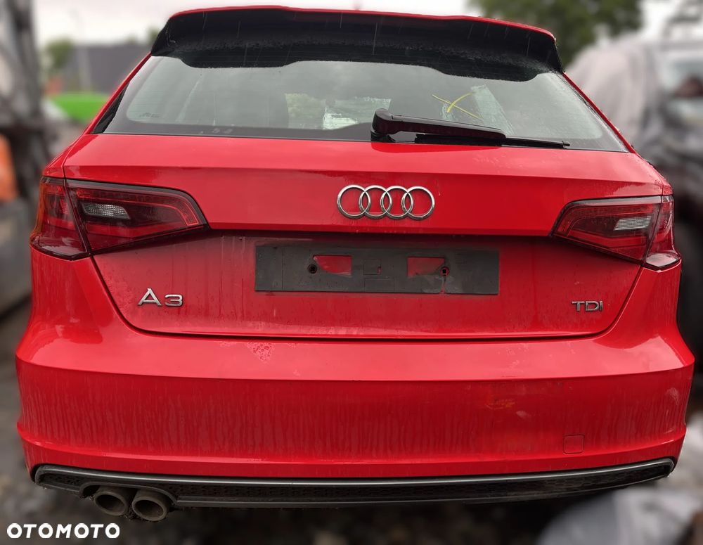 AUDI A3 8V  SPORTBACK 5D ZDERZAK TYŁ LZ3M S LINE  ** - 1