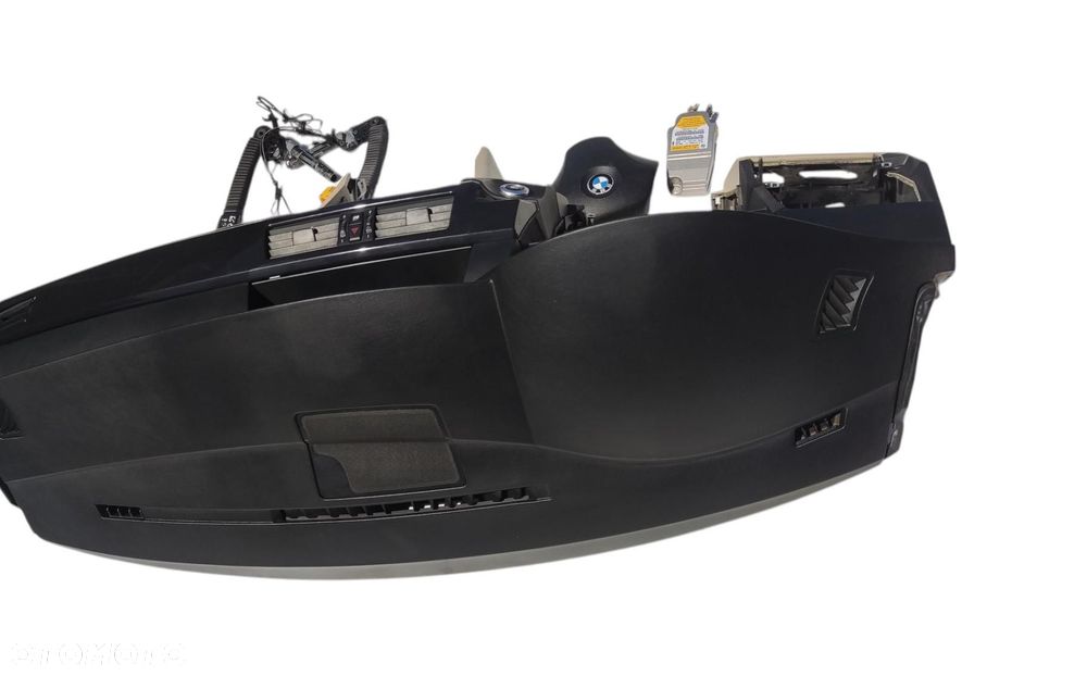 DESKA KONSOLA PODUSZKA AIR-BAG NAPINACZE SENSOR BMW 5 E60 E61 LIFT LCI 07- - 5
