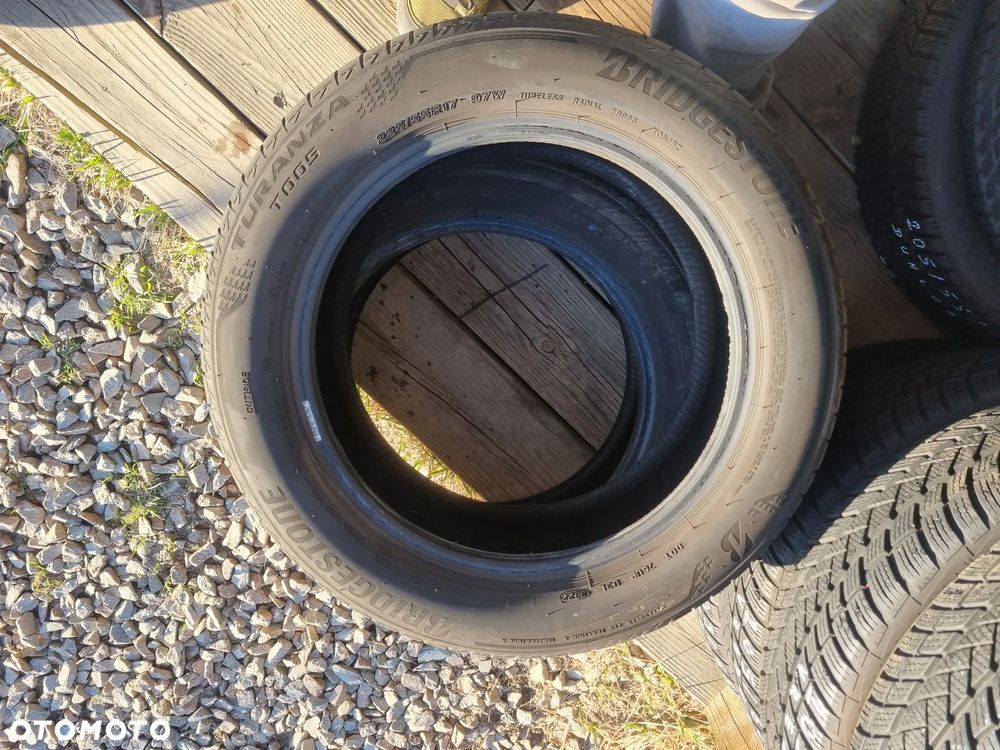 OPONY BRIDGESTONE TURANZA T005 225/55R17 97W 2022r, 6.5/5,2mm db stan - 13