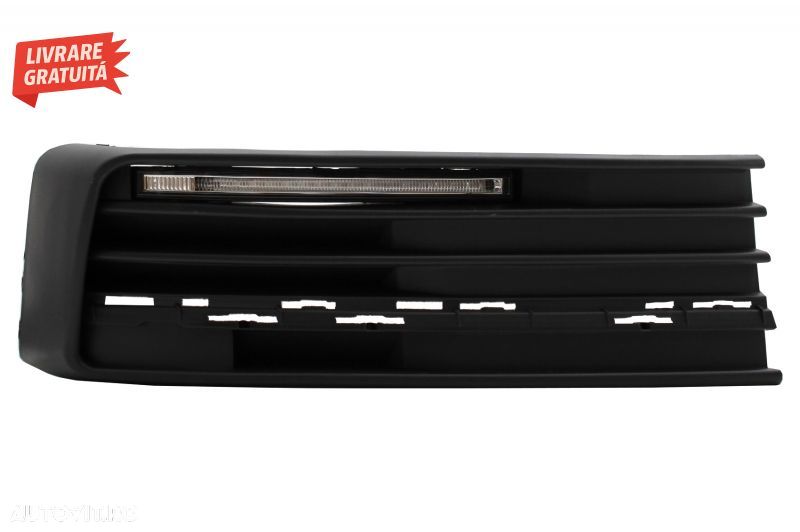 Prelungire Bara Fata Extensie Add-on cu Lumini de zi cu LED DRL VW Transporter T6 - livrare gratuita - 8