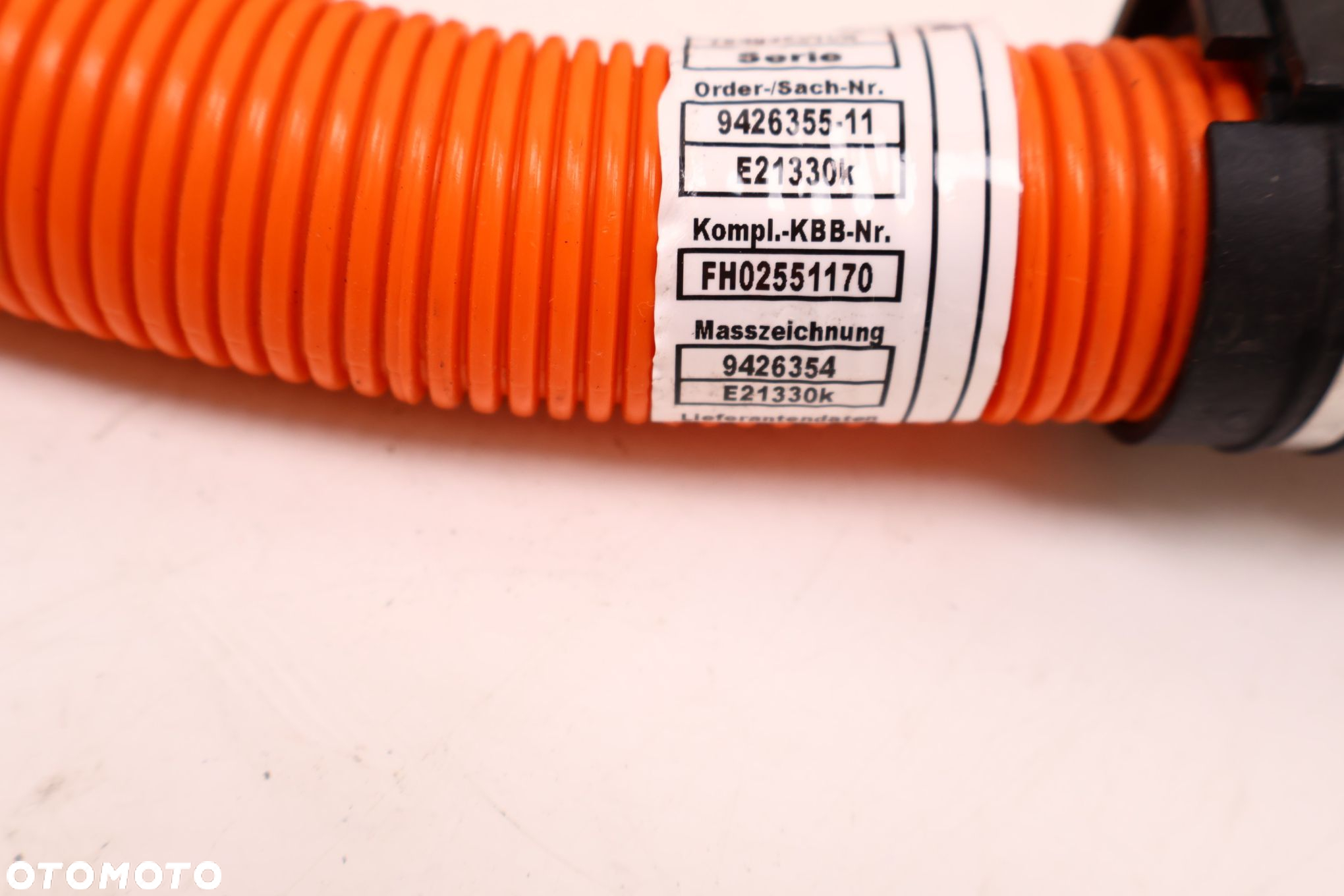 BMW 3 G20/21 330E WIĄZKA PRZEWÓD WYSOKIEGO NAPIĘCIA 9426355, 9426354 - 10