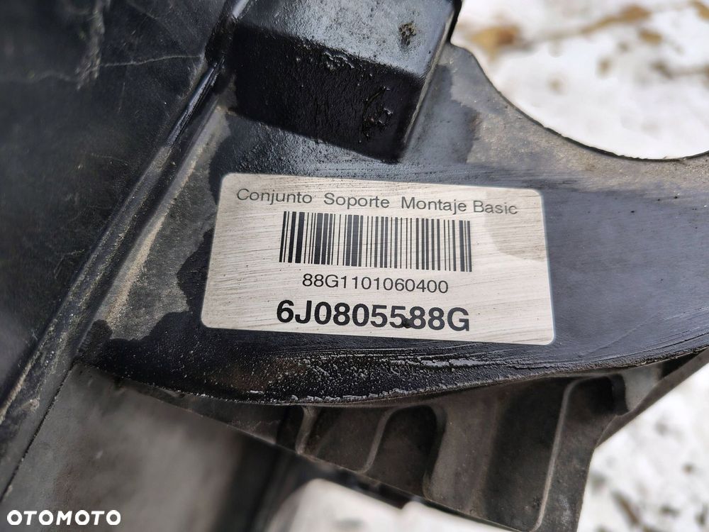 PAS PRZEDNI CHŁODNICE 6J0805588G SEAT IBIZA 4 IV 6J LZ9Y 1.2 TDI - 5