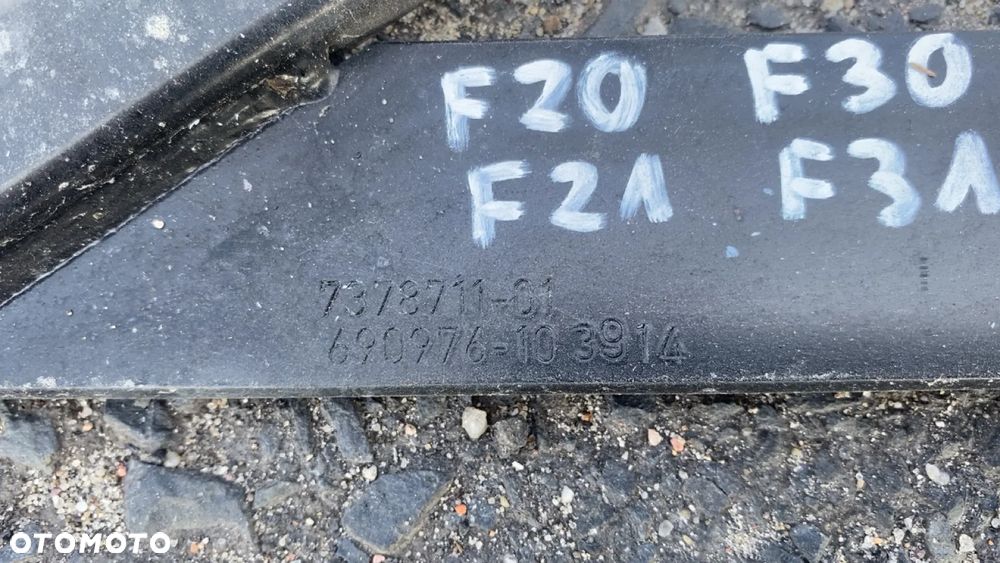 BMW F20 F21 F30 F31 ROZPÓRKA WZMOCNIENIE ROZPORA KIELICHÓW 7378711 - 3