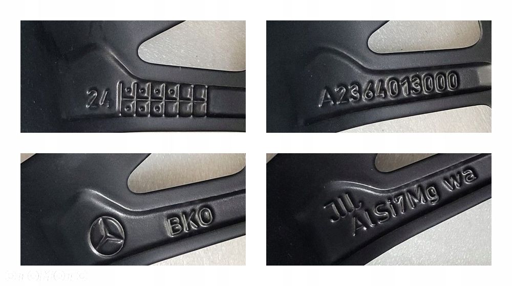 FELGA MERCEDES CLE C236 A236 53 AMG 11X20 20 ET24 5X112 A23664013000 - 15