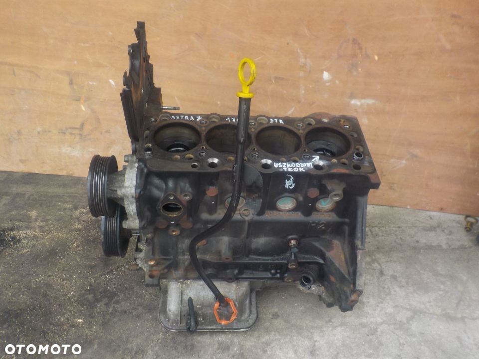 OPEL ASTRA J IV BLOK DÓŁ SILNIKA 1.7 CDTI WAŁ TŁOKI