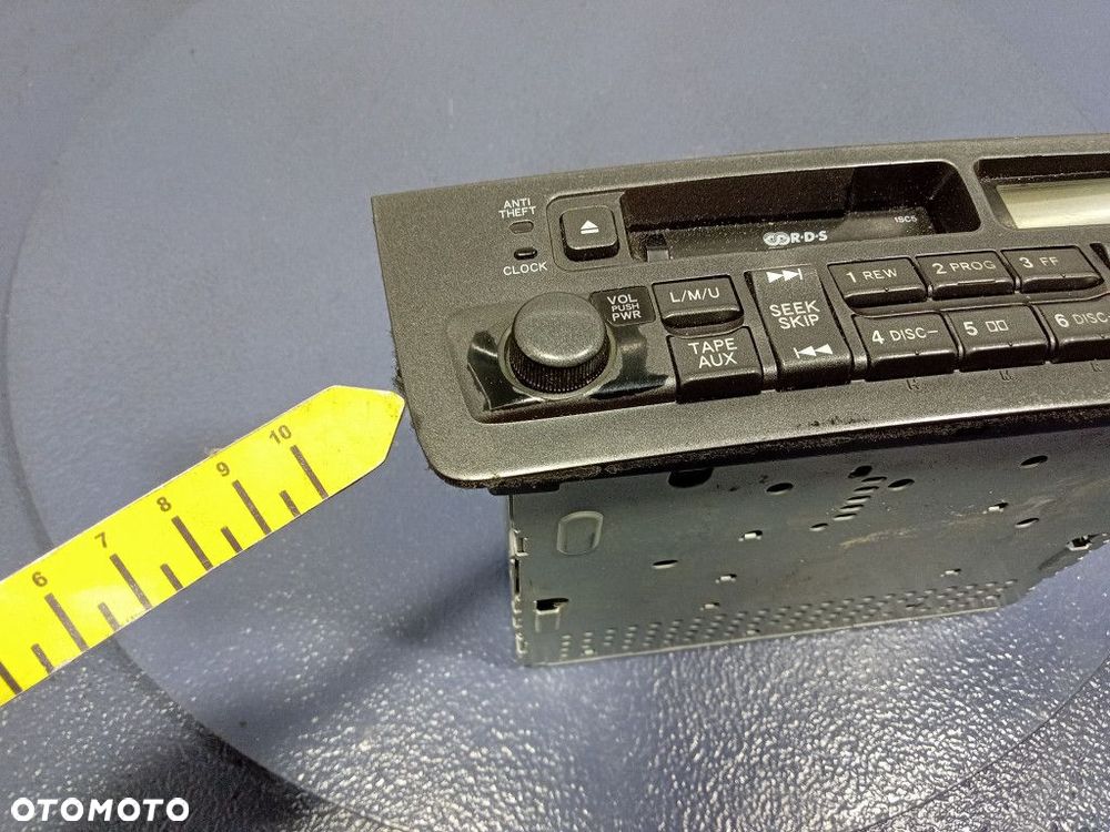 HONDA CIVIC VII RADIO FABRYCZNE OEM KASETY 39100-S6A-G300 - 6