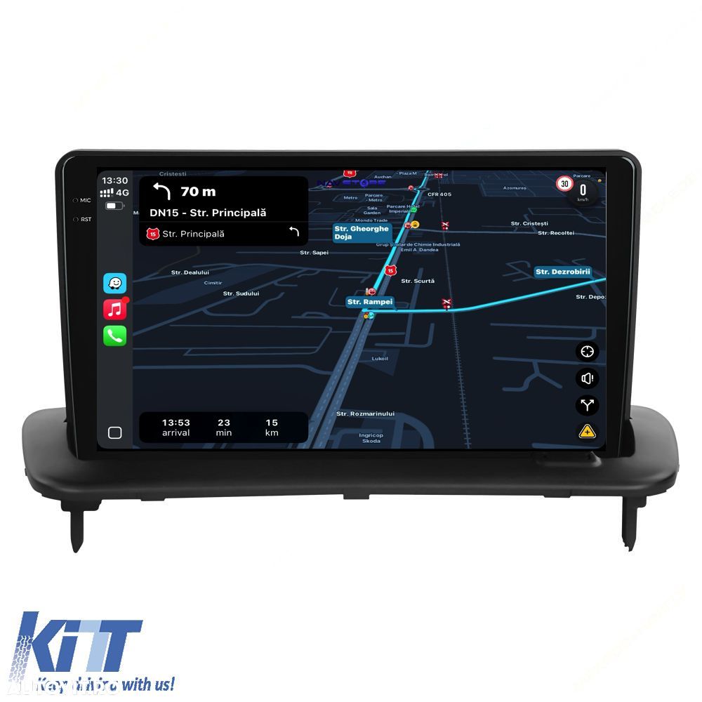 Navigatie Dedicata Volvo S40 (2004-2012), 9Inch, 6Gb Ram, 128Gb Stocar - 3