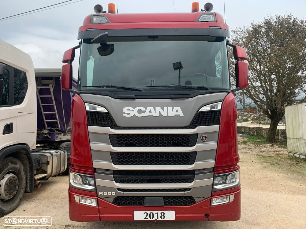 Usado Scania R500 C/ KIT HIDRÁULICO 2018 - 39 200 EUR, - Standvirtual.com