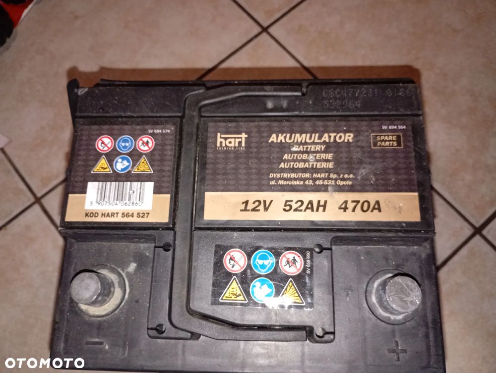 Akumulator 52 Ah 470A - 1