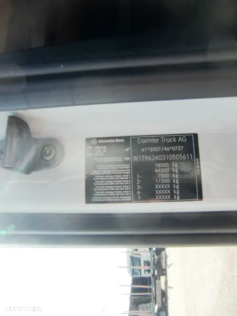 Mercedes-Benz Actros 1845,Mirror Cam, Factura externa - 16