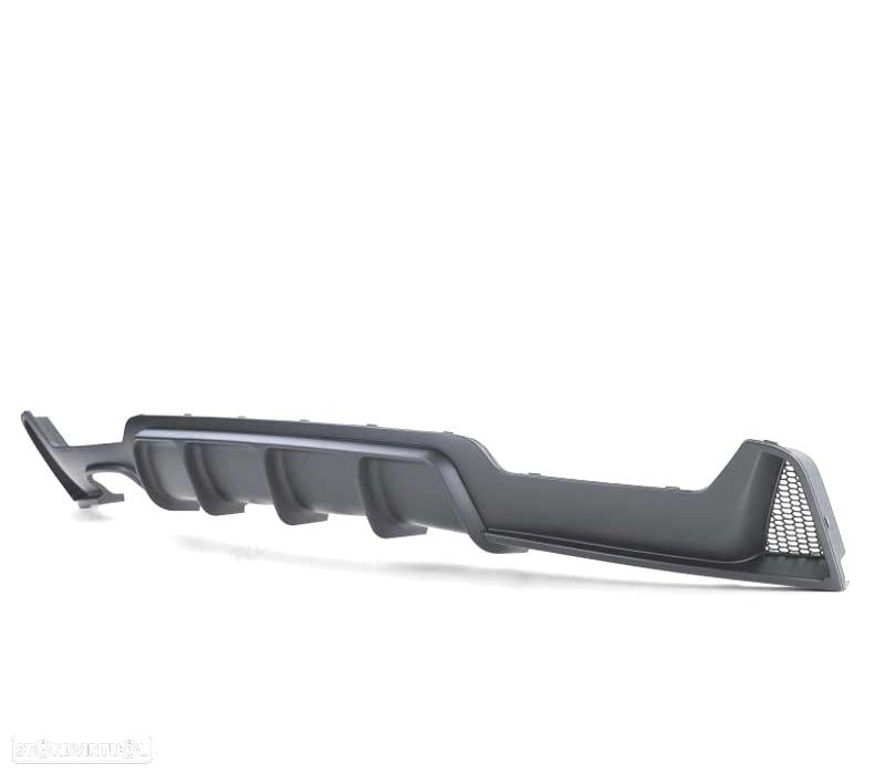 DIFUSOR TRASEIRO BMW F32 F33 F36 LOOK M PERFORMANCE SAIDA DUPLA ESQ - 2