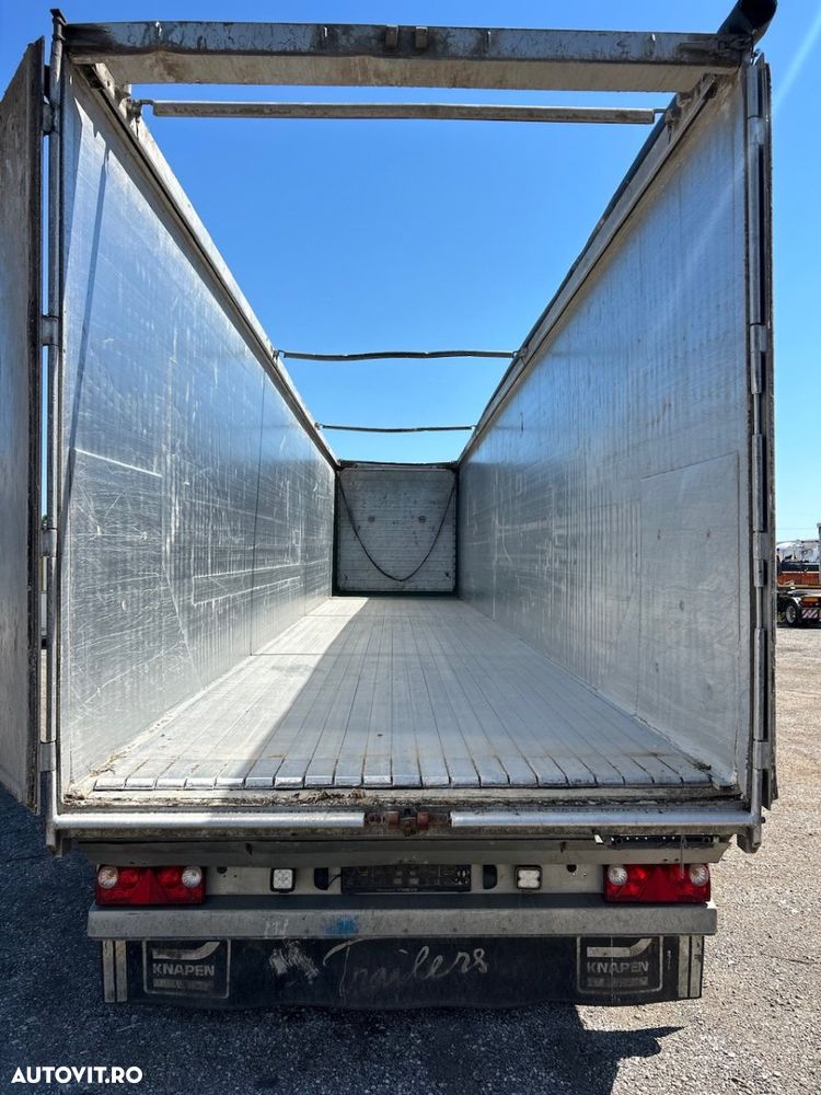 Knapen Trailers Walking Floor, Sasiu Al,axa liftanta, jante Al, Factura externa - 7