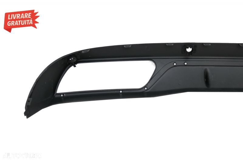 Difuzor Bara Spate cu Ornamente Evacuare Mercedes C-Class W205 S205 (2014-up) C63 - livrare gratuita - 7