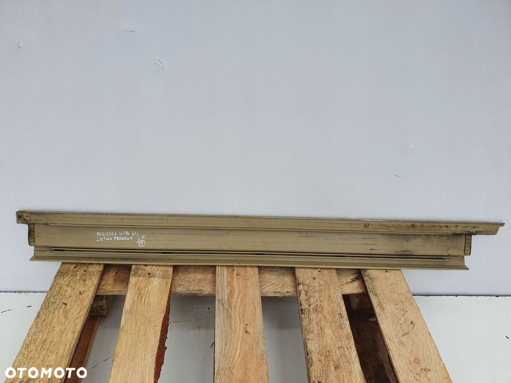 LISTWA PROGOWA LEWA Mercedes W126 C126 SEC COUPE - 5
