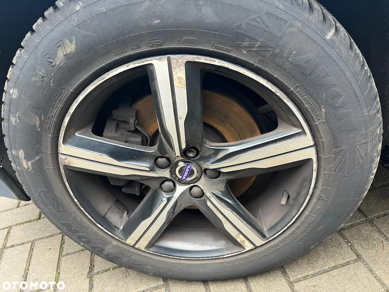 alu felgi r-design 18 volvo xc60 opony 235/60/18  5x108 - 4