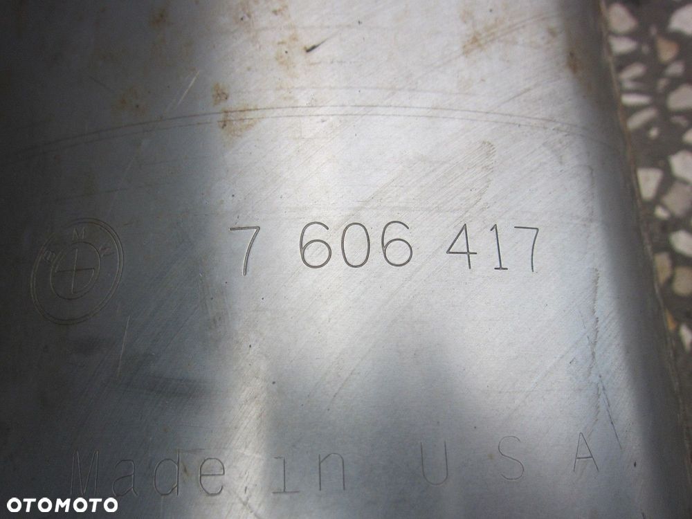 BMW X3 F25 N52 3.0 2.8 TŁUMIK KOŃCOWY WYDECH 7606416 7606417 18307646018 - 10