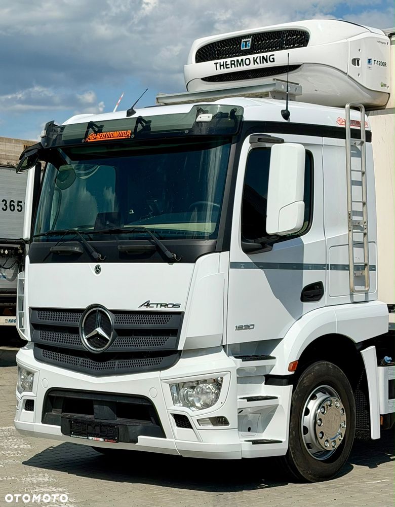 Mercedes-Benz ACTROS 1830 / CHŁODNIA / 19 EUROPALET / WINDA / THERMO KING T-1200R / 2019 ROK / NISKI PRZEBIEG / SYPIALKA / SPROWADZONY - 8