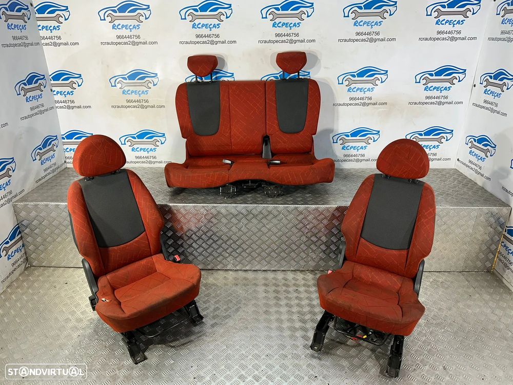 Conjunto Bancos Frente Frontais Tras Traseiros Smart ForFour 454 2004 - 2006 - 2