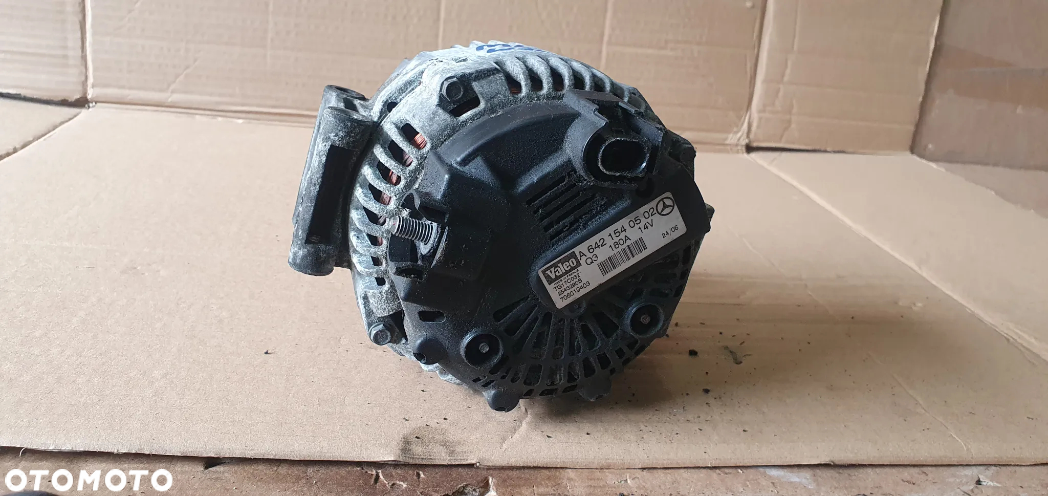 Alternator prądnica Mercedes ML W164 3.0 CDI A6421540502 - 4
