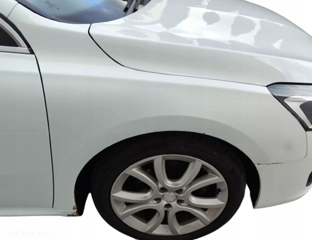 peugeot 508 1 i lift 15-18 błotnik prawy przedni prawy przód biały ewpb - 1