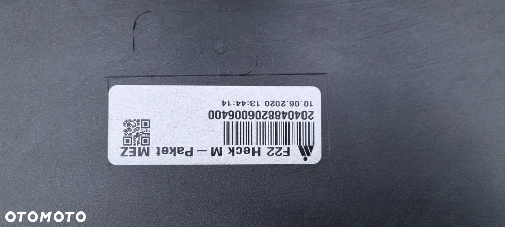 BMW 2 F22 M-PAKIET zderzak tył oryginał MD002 - 15