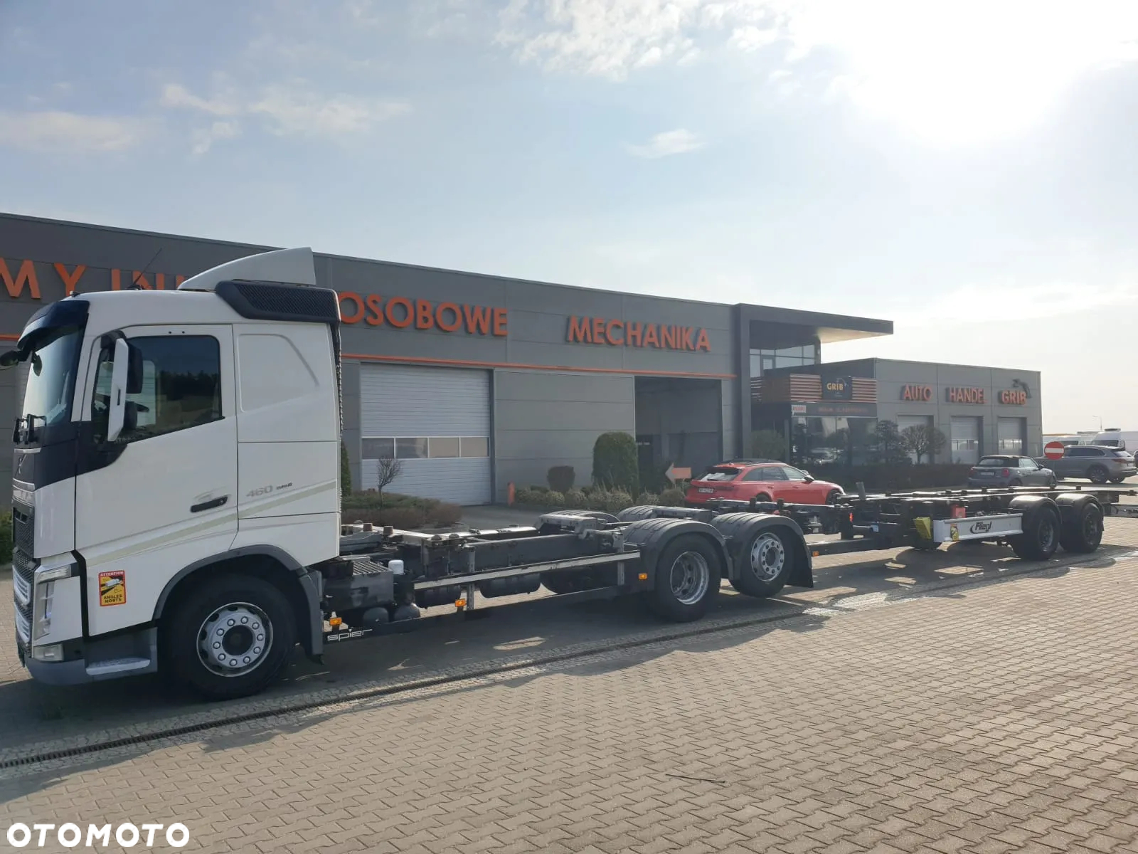Volvo FH 13 460 EURO 6 BDF RAMA PRZYCZEPA FLIEGL TWP 180 - 2