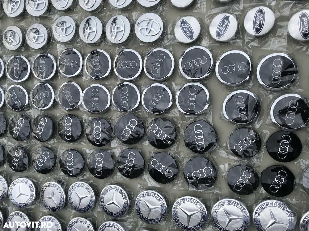 Capace Jante roti  Mercedes BMW AUDI 61mm 68mm - 1