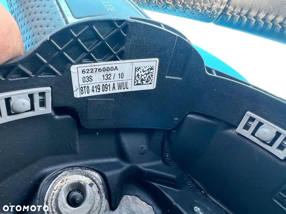 KIEROWNICA SKÓRA MULTIFUNKCJA AUDI A5 8T 8T0419091A 62276000A - 8