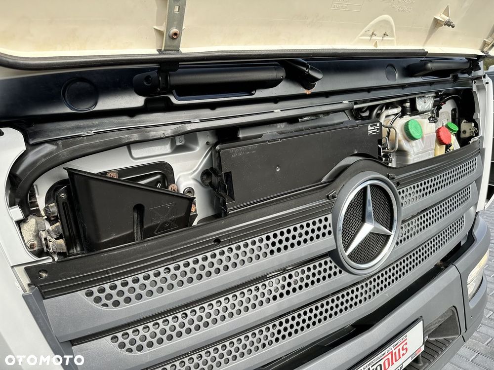 Mercedes-Benz ATEGO 1221 PLANDEKA WINDA 16 PALET WEBASTO KLIMATYZACJA PNEUMATYKA BLIŹNIACZE KOŁA  230KM - 28