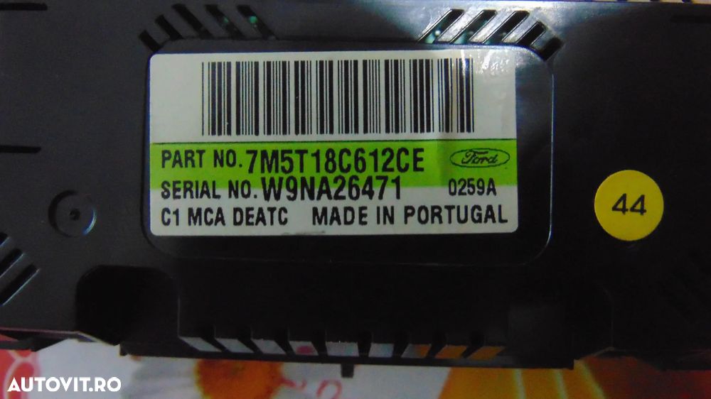 Panou comanda clima AC Ford Focus MK2 an 2005-2010 cod 7M5T18C612CE - 5