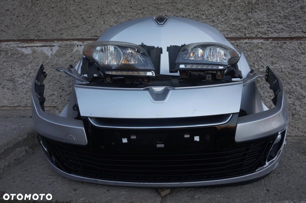 ZDERZAK MASKA BŁOTNIK KOMPLETNY PRZÓD RENAULT MEGANE III - 2