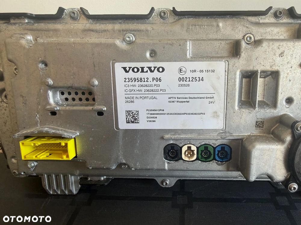 Licznik Wyświetlacz Zegary VOLVO FH 5 FM 5 od 2021 23595812 - 5