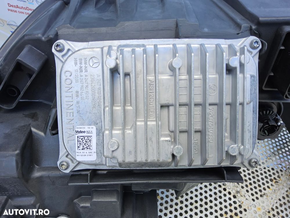 Modul Far Mercedes w177 Sprinter w907 GLC GLE X253 W205 X118 W167 COD A2479004004 W253 W463 CLA calculator far droser - 2