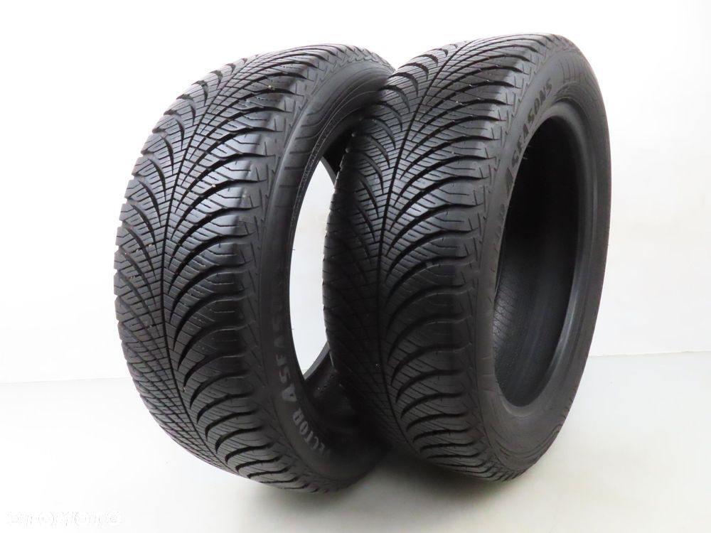 2x 195/55R16 OPONY CAŁOROCZNE UŻYWANE Goodyear Vector 4Seasons Gen-2 87H - 1