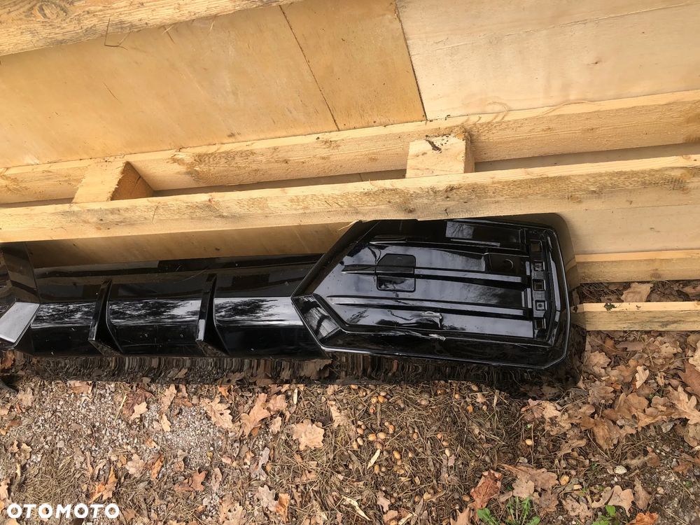ZDERZAK Tylni - BMW X2 (U10) - Czarny, M-PAKIET Dyfuzor - 7884938 - 3