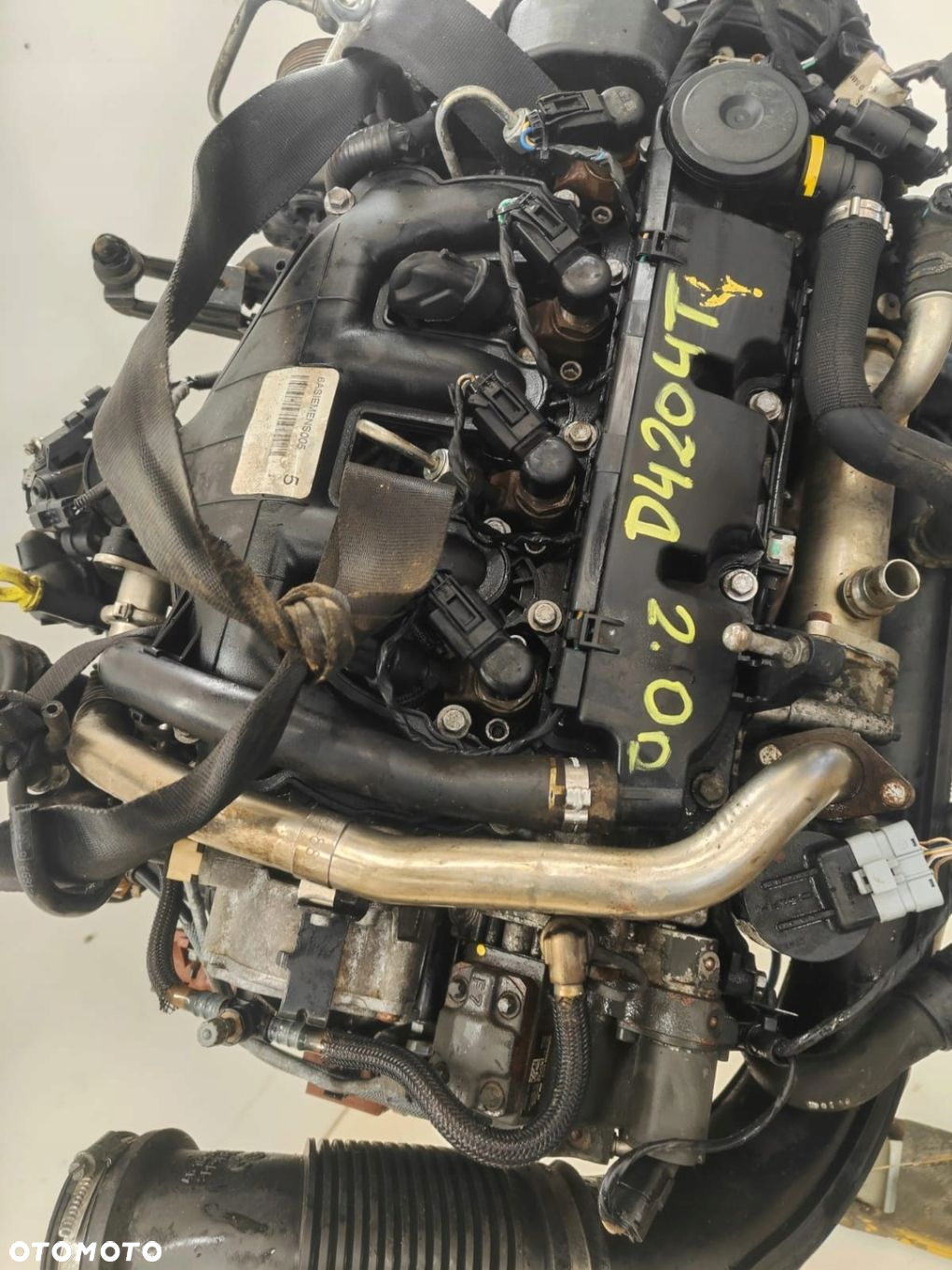 Ford volvo peugeot 2.0 diesel hdi d4204t RHR 136 koni SILNIK KOMPLETNY - 2
