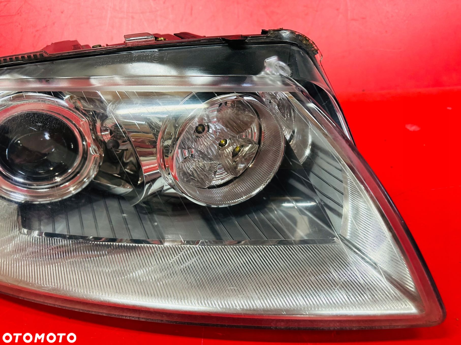 LAMPA PRAWA AUDI A8 D3 LIFT W12 BI XENON LED EU - 3
