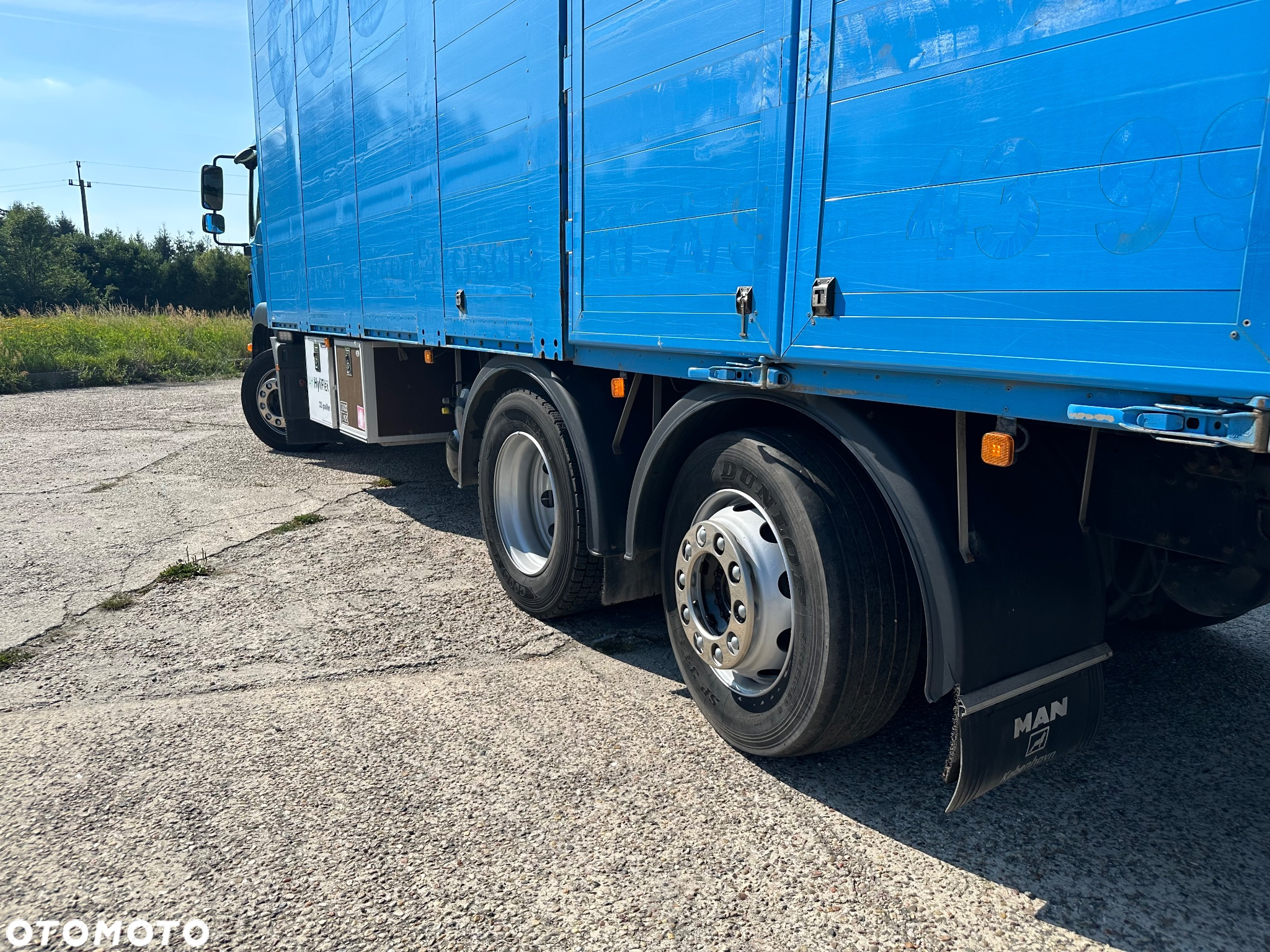 MAN TGM 26.290  KONTENER 33 PALETY  ORG. 275 TYS KM -dl 8.50m - 10