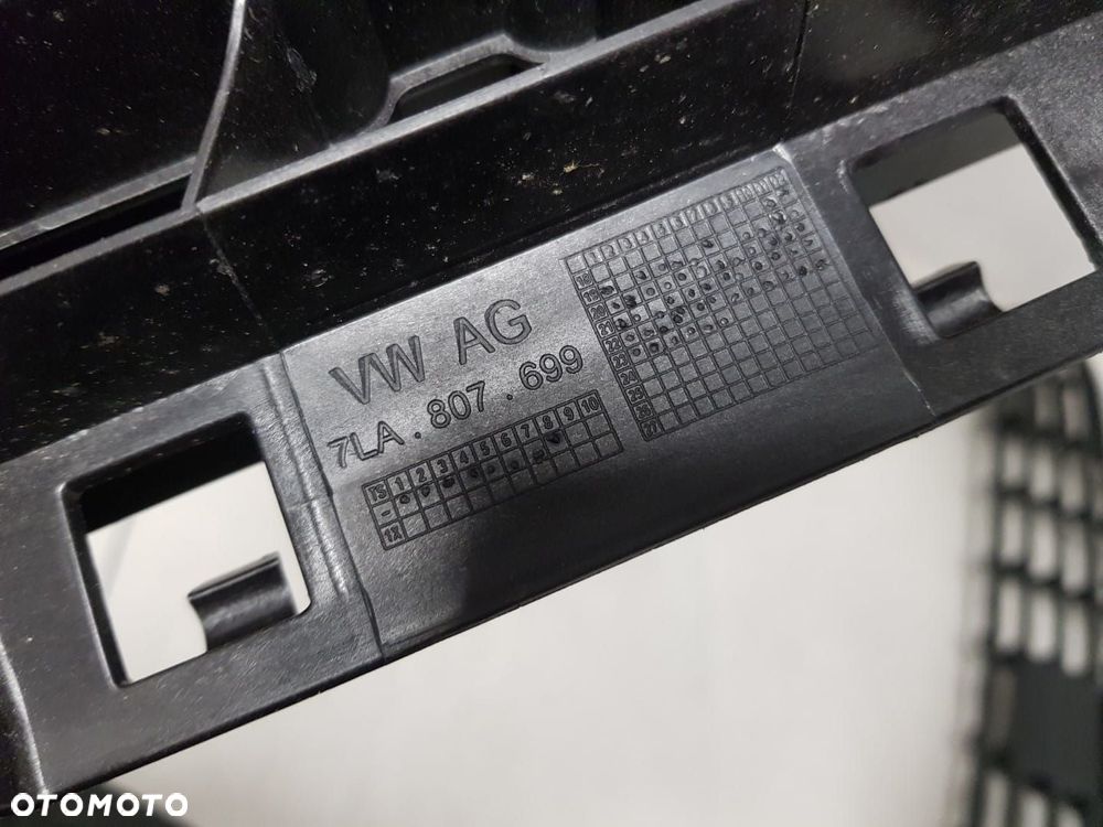 GRILL ATRAPA + WZMOCNIENIE KOMPLET VW T6 LIFT 7LA 7LA853651C 7LA807699D 7L - 14