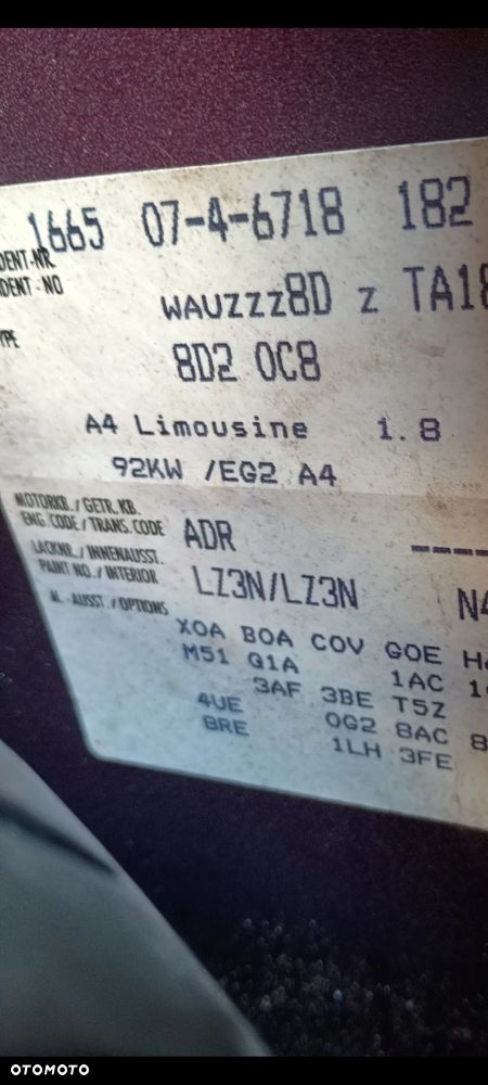Audi A4 Limousine 1.8 - 14
