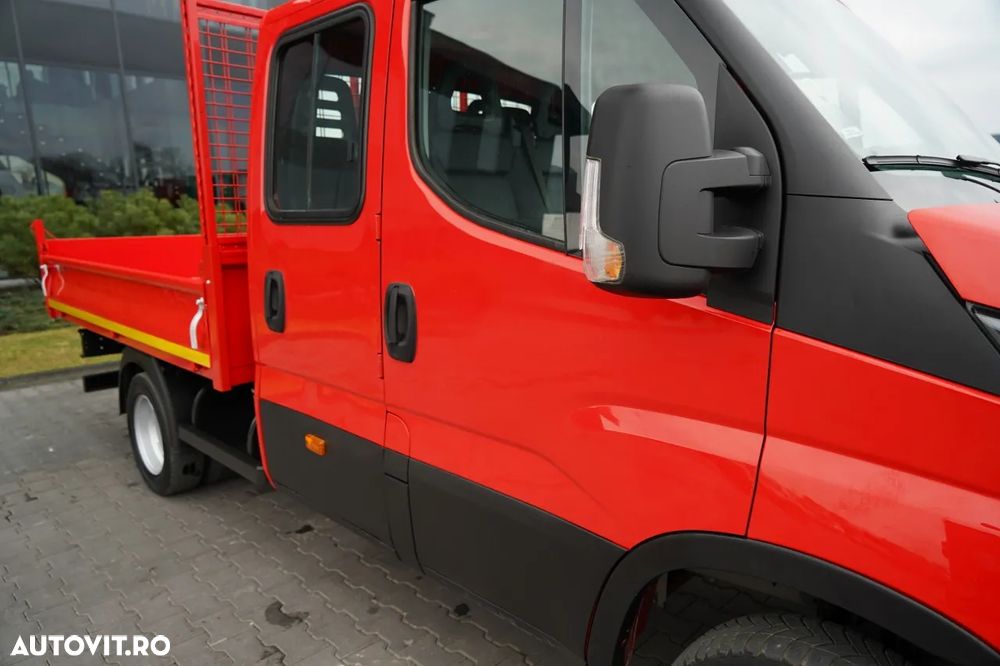 Iveco DAILY 35-130 / BASCULATOR / CU TRACȚIE DUBLA / DOUĂ TRANSPORTURI / MANUAL / 7 LOCURI / - 21