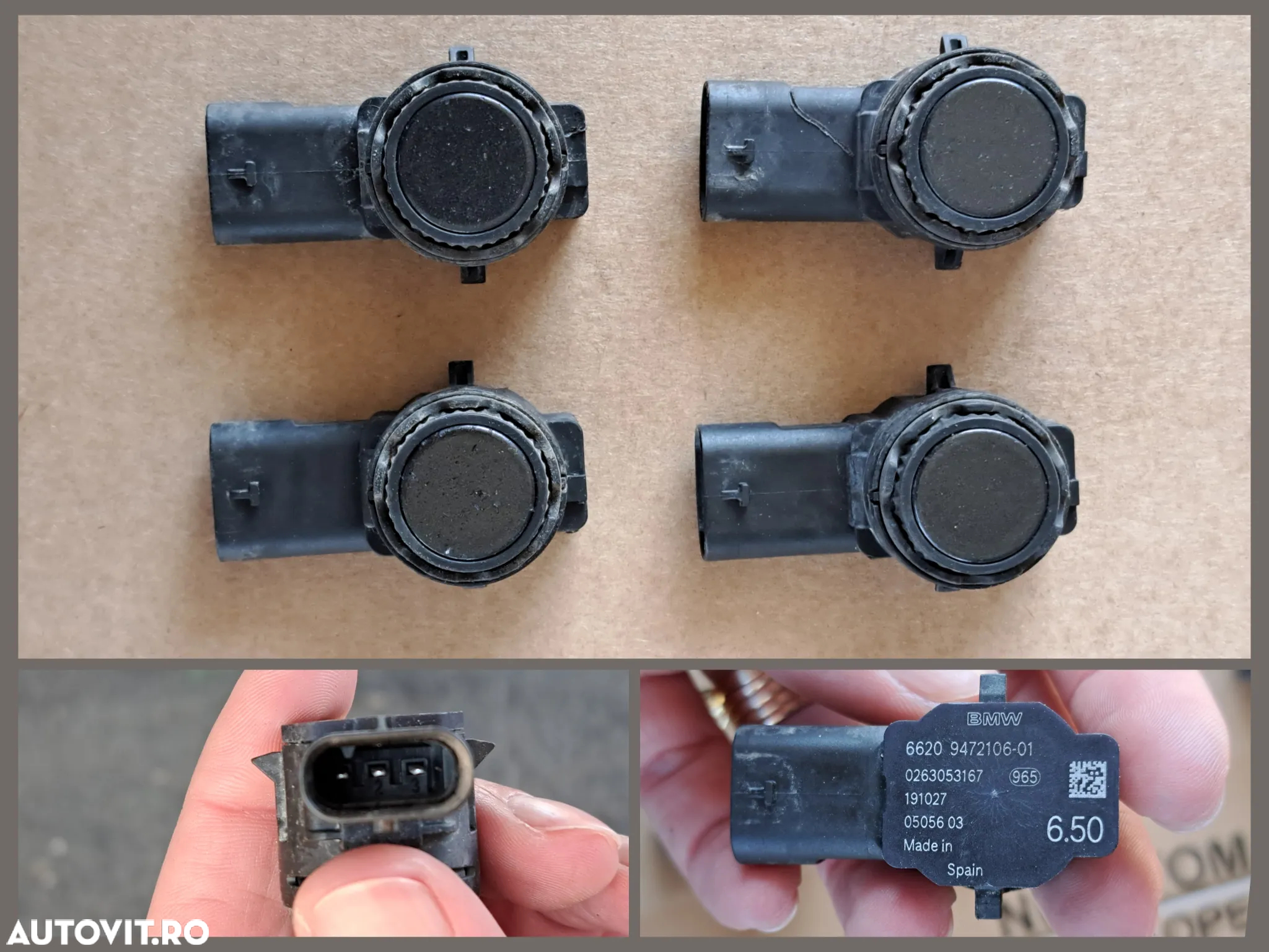 Senzor radar Senzor PDC Senzor crush Senzor temperatura Cablaj instalatie electrica bara fata originale BMW G11 LCI G12 LCI - 4
