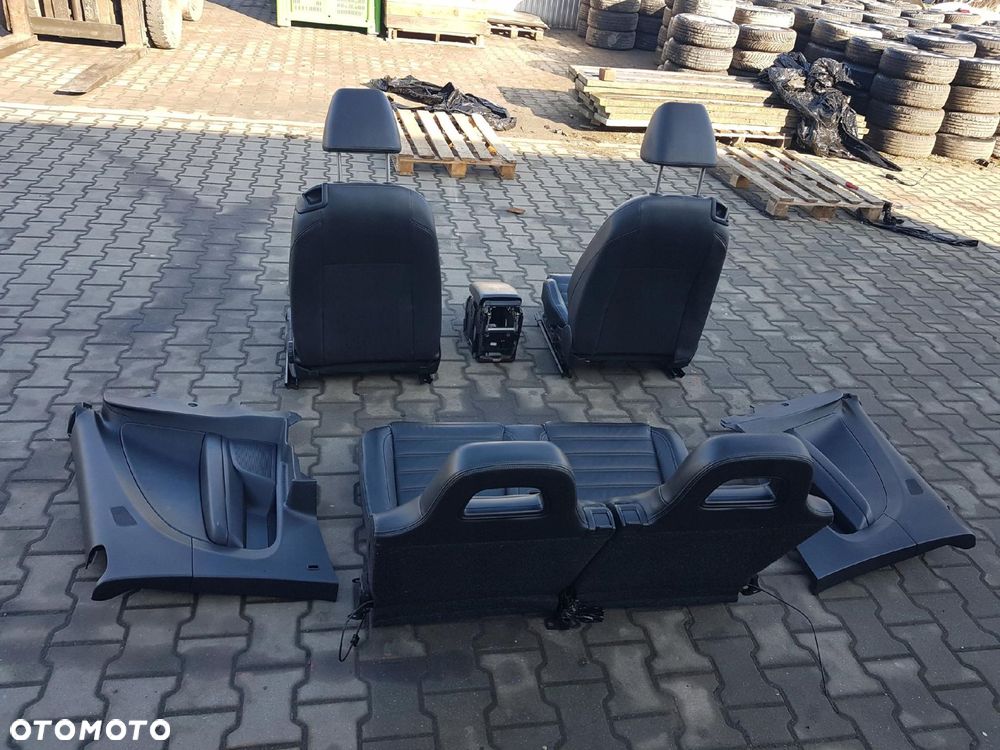 VW SCIROCCO III 08-14r FOTELE SKÓRZANE KANAPA - 5