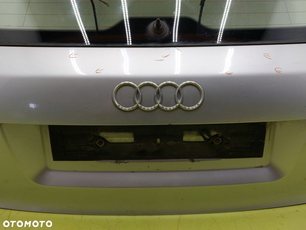 Klapa tył tylna BAGAŻNIKA AUDI A4 B6 8E 2000-2004 KOMBI AVANT LY7W SREBRNY - 3