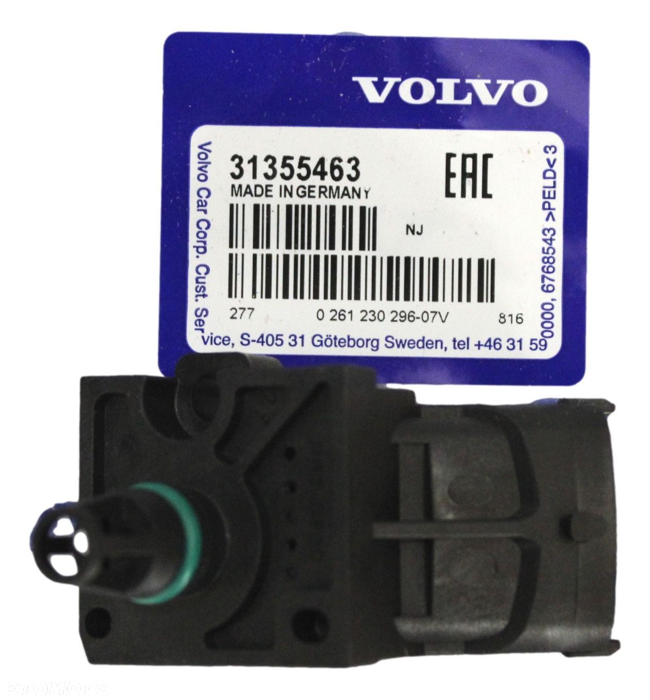 VOLVO C30 S40 V40 czujnik cisnienia doladowania OE - 1