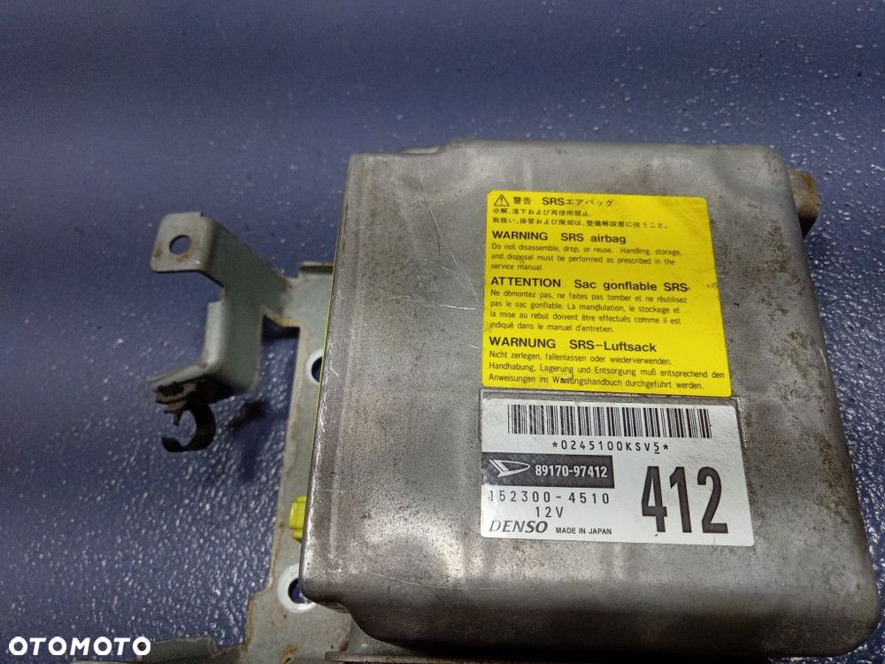 DAIHATSU YRV AIRBAGI PODUSZKI PASY SENSOR KOMPLET EU - 3