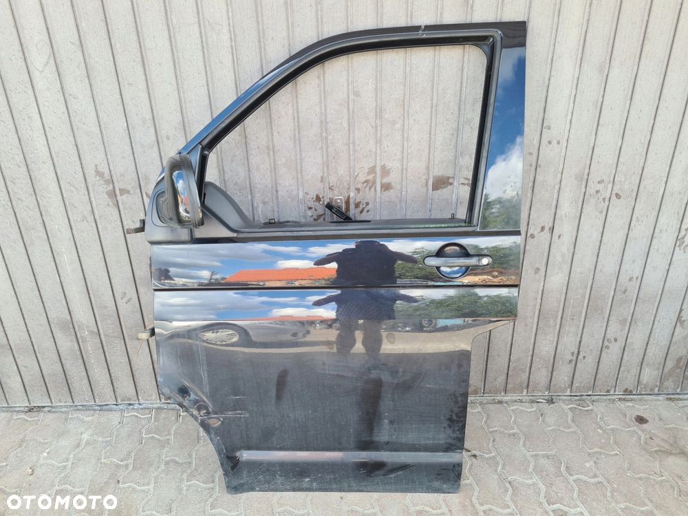 VW T5 drzwi lewy przód czarne LC9Z - 1